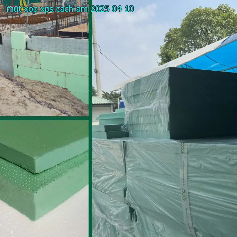 Mút xốp XPS cách âm 2025-04-10