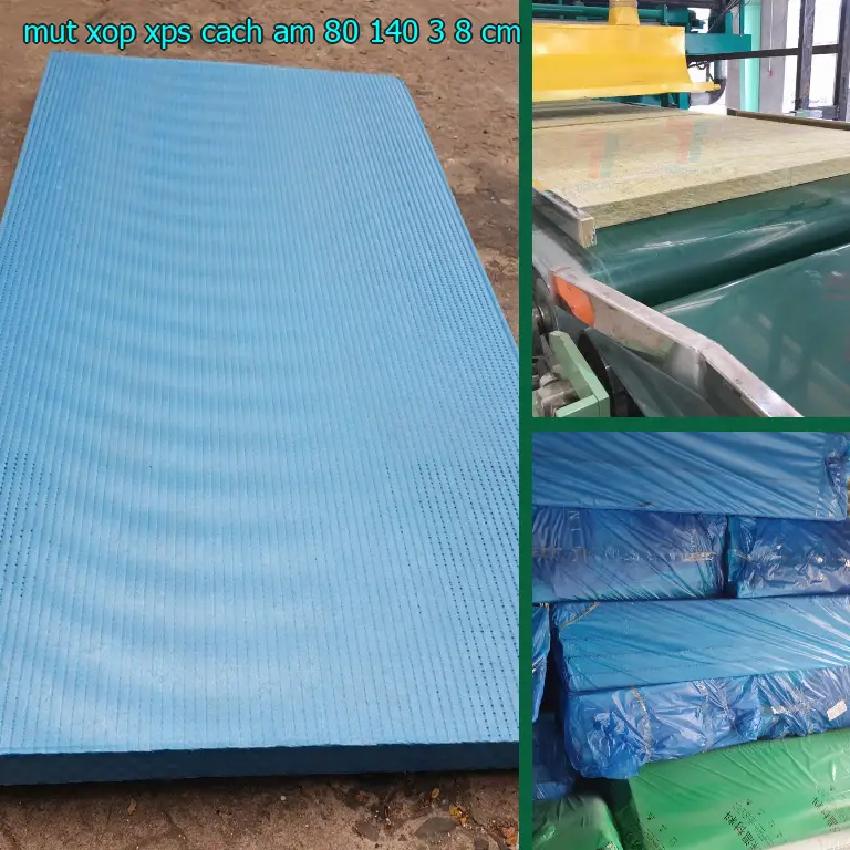 Mút xốp XPS cách âm 80*140*3.8 cm