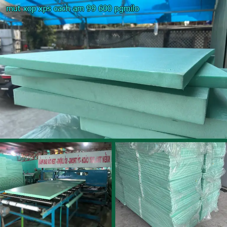 Model mút xốp XPS cách âm 99.600₫: PGMILO Model mút xốp XPS cách âm 99.600₫: PGMILO