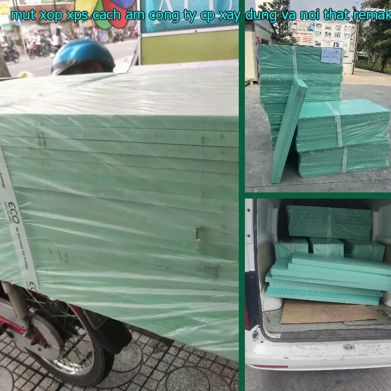 Danh mục mút xốp XPS cách âm Công ty CP xây dựng và nội thất Remak: XPS Board