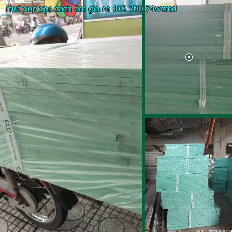 Model mút xốp XPS cách âm giá rẻ 102.700₫: 74WCMD