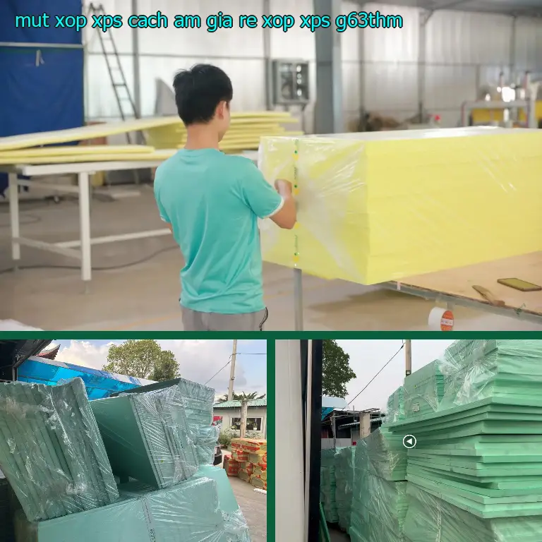 Model mút xốp XPS cách âm giá rẻ Xốp XPS: G63THM Model mút xốp XPS cách âm giá rẻ Xốp XPS: G63THM