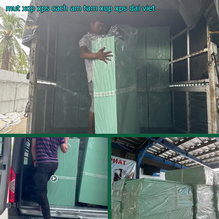 Mút xốp XPS cách âm Tấm xốp XPS Đại Việt