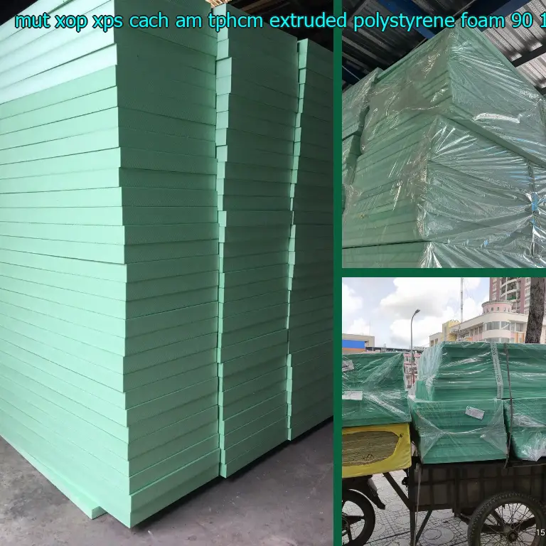 Kích thước mút xốp XPS cách âm TpHCM Extruded Polystyrene Foam: 90*140*6.9 cm Kích thước mút xốp XPS cách âm TpHCM Extruded Polystyrene Foam: 90*140*6.9 cm
