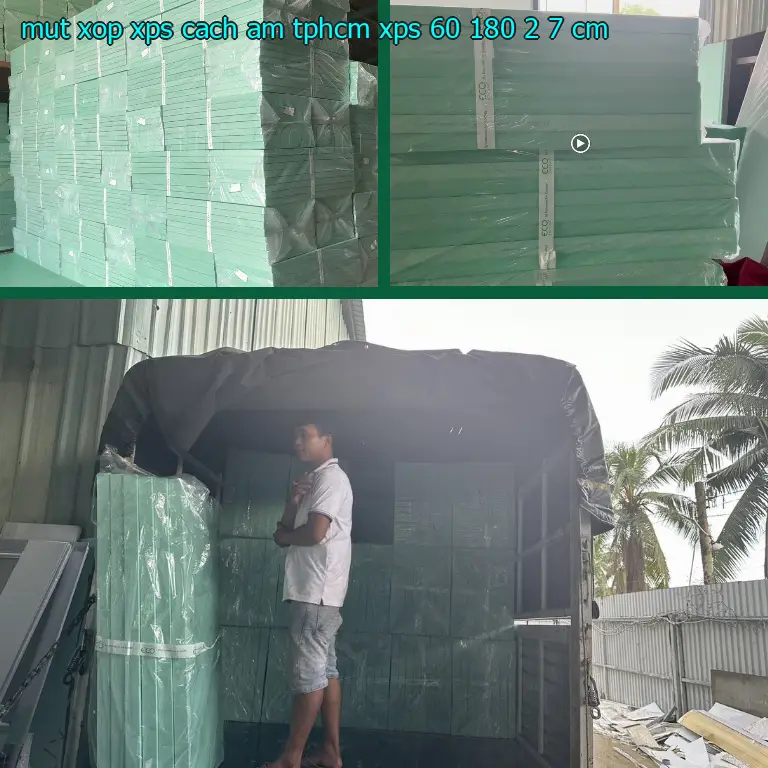 Kích thước mút xốp XPS cách âm TpHCM XPS: 60*180*2.7 cm Kích thước mút xốp XPS cách âm TpHCM XPS: 60*180*2.7 cm