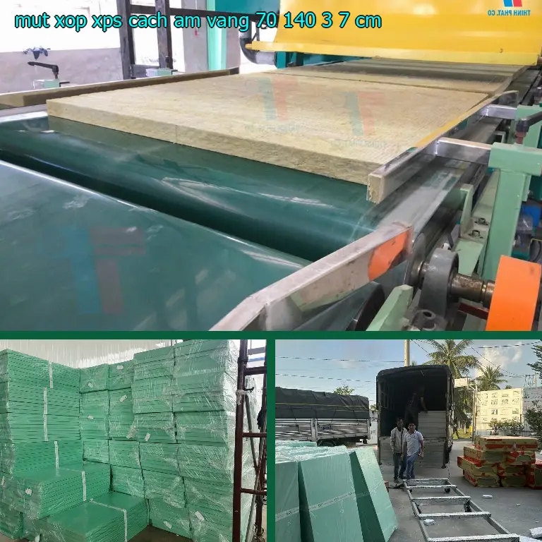 Kích thước mút xốp XPS cách âm Vàng: 70*140*3.7 cm Kích thước mút xốp XPS cách âm Vàng: 70*140*3.7 cm