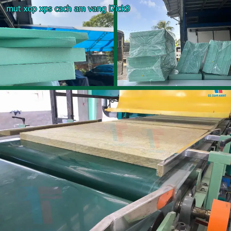 Model mút xốp XPS cách âm Vàng: L7ICK9 Model mút xốp XPS cách âm Vàng: L7ICK9