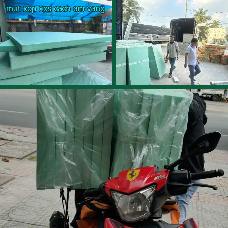 Mút xốp XPS cách âm Vàng