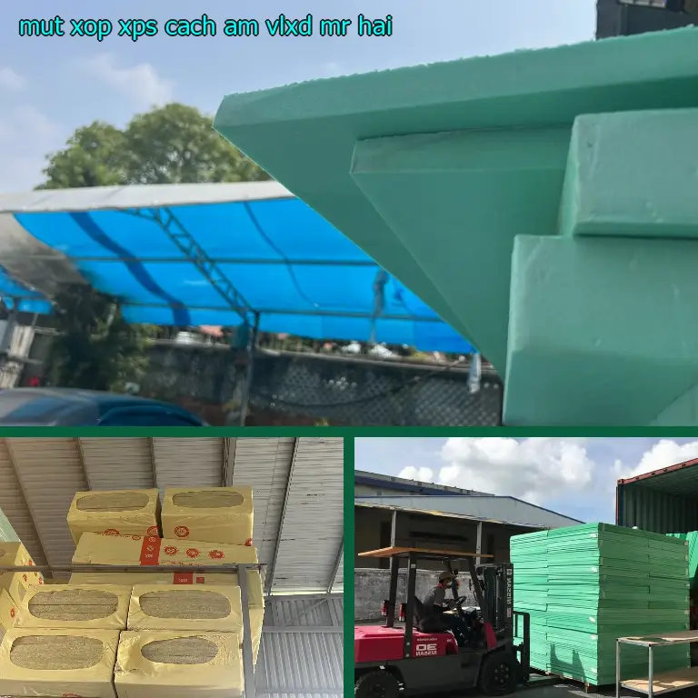 Mút xốp XPS cách âm VLXD Mr.HẢI