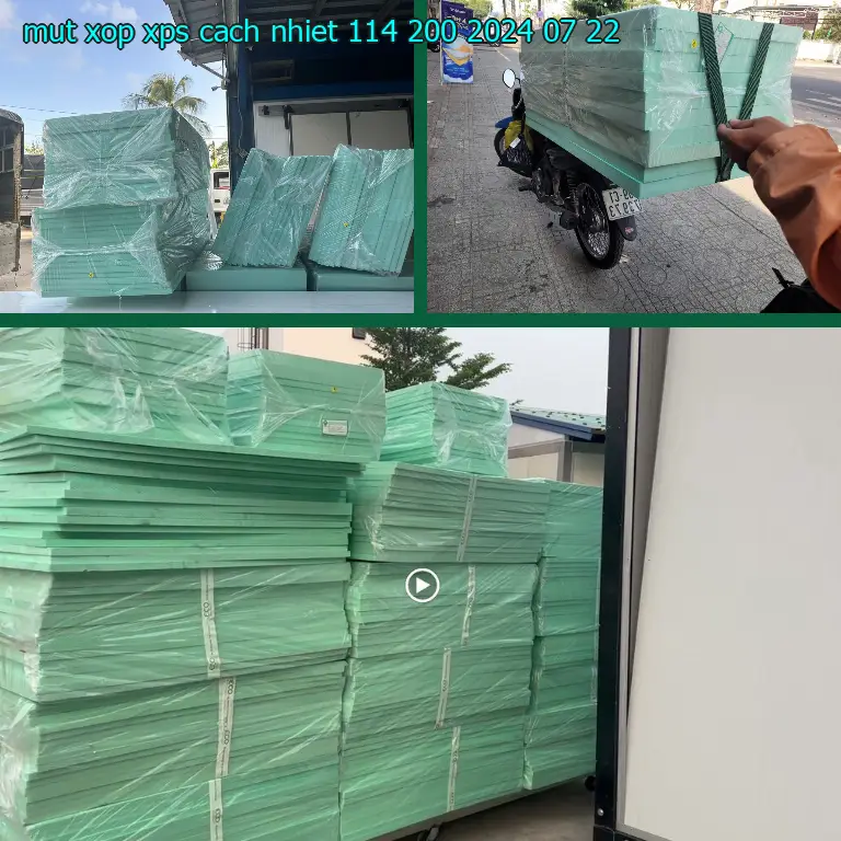 Ngày sản xuất mút xốp XPS cách nhiệt 114.200₫: 2024-07-22