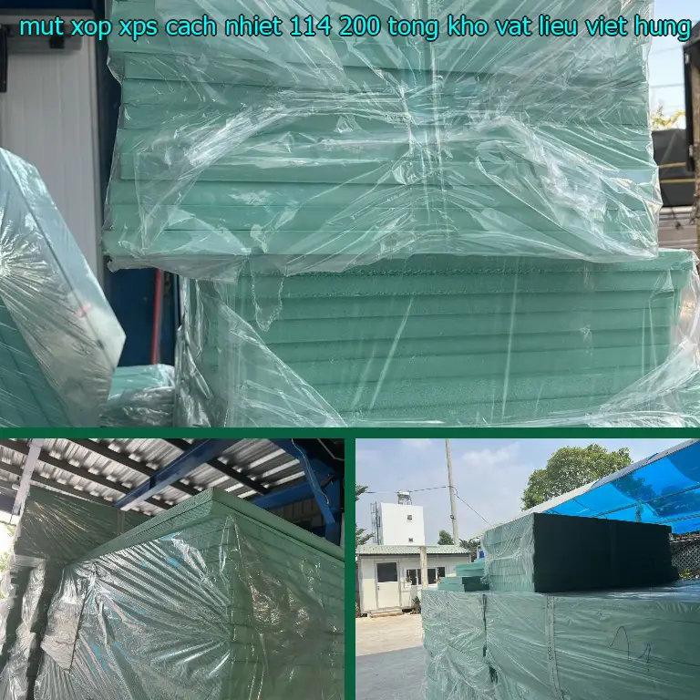 Nhà sản xuất mút xốp XPS cách nhiệt 114.200₫: Tổng kho vật liệu Việt Hưng