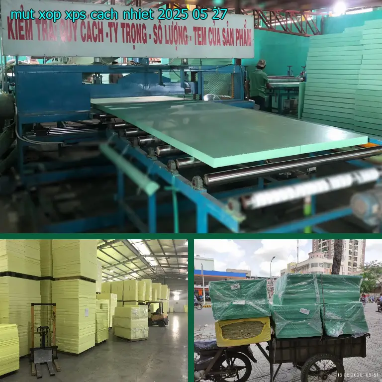 Mút xốp XPS cách nhiệt 2025-05-27