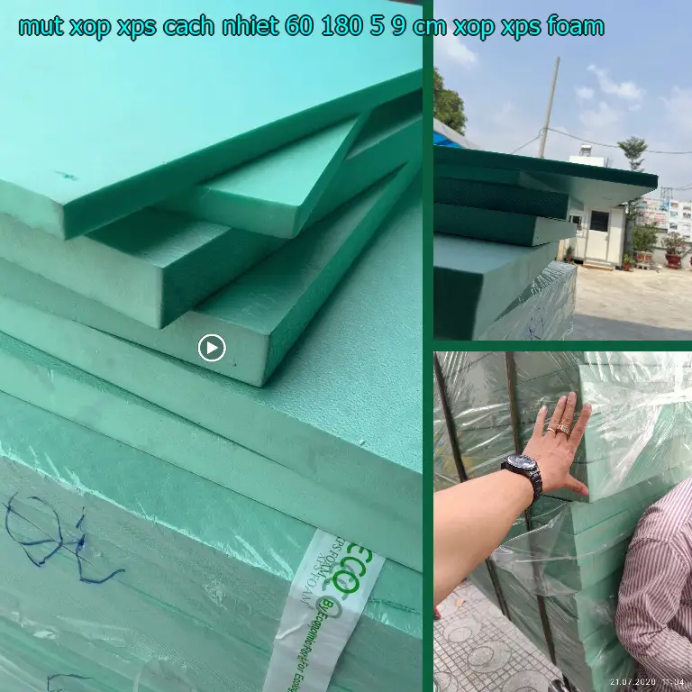 Danh mục mút xốp XPS cách nhiệt 60*180*5.9 cm: Xốp XPS Foam Danh mục mút xốp XPS cách nhiệt 60*180*5.9 cm: Xốp XPS Foam
