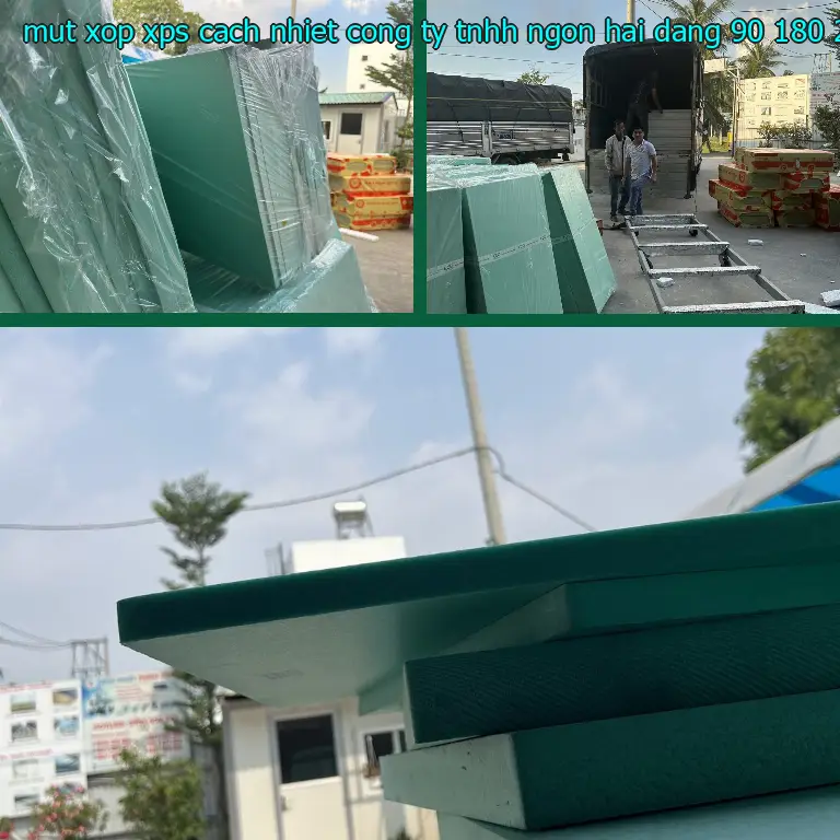 Kích thước mút xốp XPS cách nhiệt Công ty TNHH Ngọn Hải Đăng: 90*180*2.8 cm Kích thước mút xốp XPS cách nhiệt Công ty TNHH Ngọn Hải Đăng: 90*180*2.8 cm
