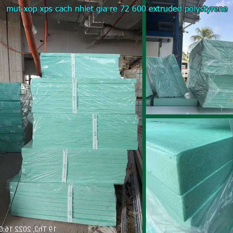 Chất liệu mút xốp XPS cách nhiệt giá rẻ 72.600₫: Extruded Polystyrene