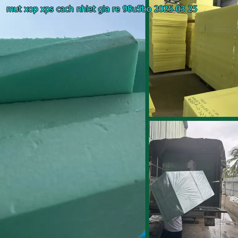 Ngày sản xuất mút xốp XPS cách nhiệt giá rẻ 98U5BO: 2025-03-25 Ngày sản xuất mút xốp XPS cách nhiệt giá rẻ 98U5BO: 2025-03-25