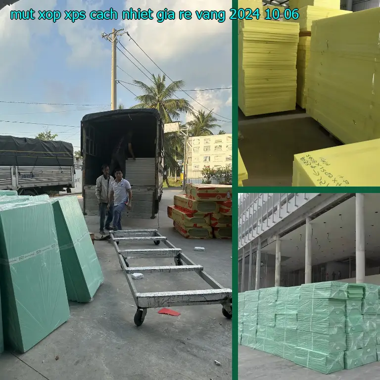 Ngày sản xuất mút xốp XPS cách nhiệt giá rẻ Vàng: 2024-10-06 Ngày sản xuất mút xốp XPS cách nhiệt giá rẻ Vàng: 2024-10-06
