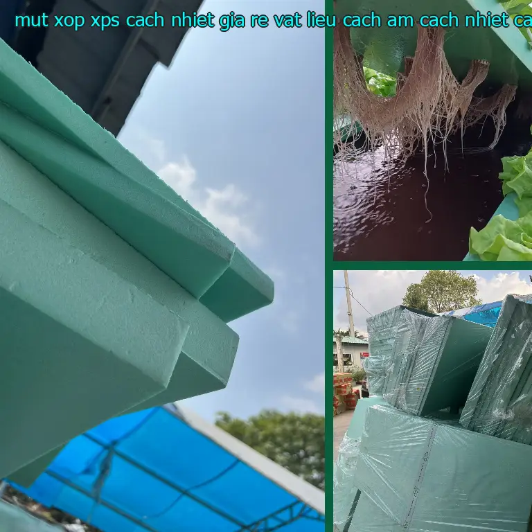 Mút xốp XPS cách nhiệt giá rẻ Vật liệu cách âm cách nhiệt Cát Tường