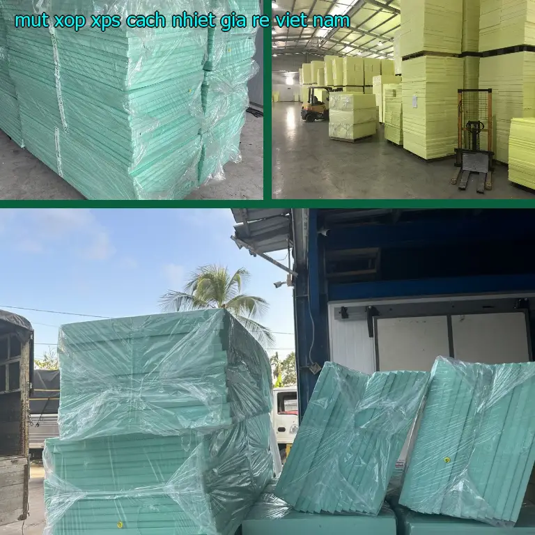 Mút xốp XPS cách nhiệt giá rẻ Việt Nam
