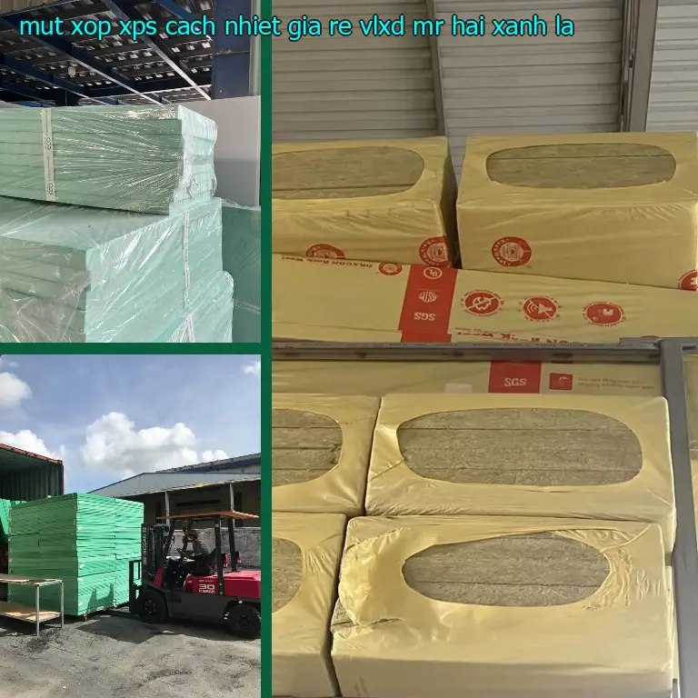 Màu sắc mút xốp XPS cách nhiệt giá rẻ VLXD Mr.HẢI: Xanh lá