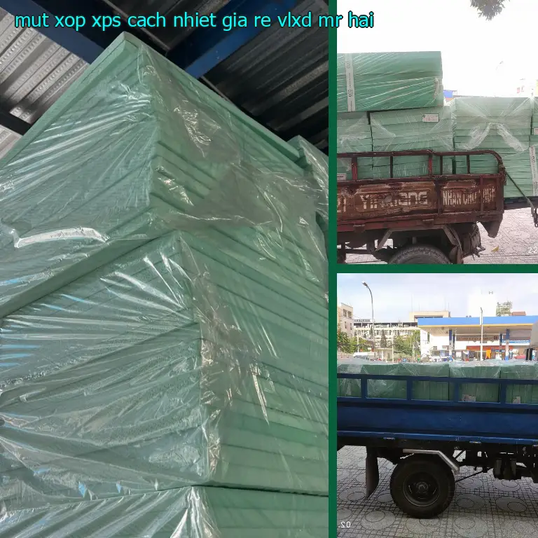 Mút xốp XPS cách nhiệt giá rẻ VLXD Mr.HẢI