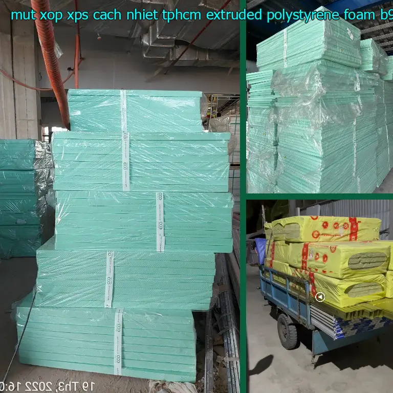 Model mút xốp XPS cách nhiệt TpHCM Extruded Polystyrene Foam: B9GP6T
