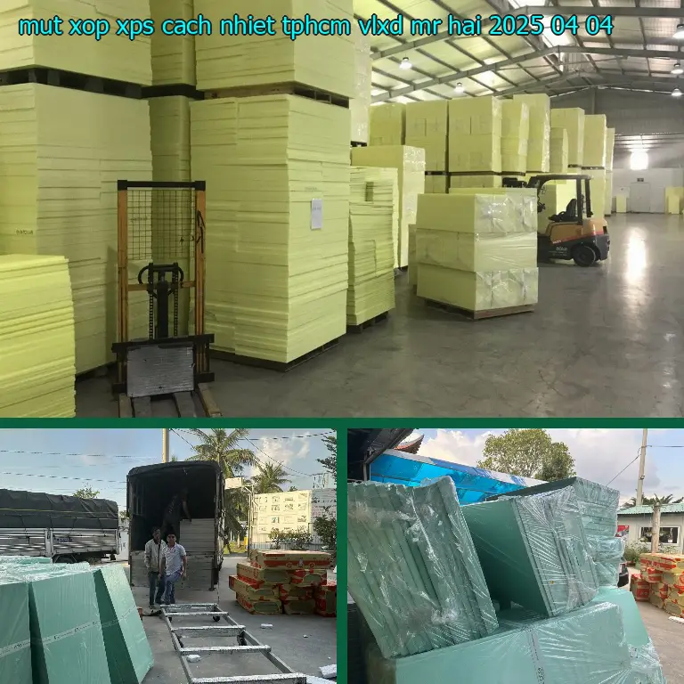 Ngày sản xuất mút xốp XPS cách nhiệt TpHCM VLXD Mr.HẢI: 2025-04-04