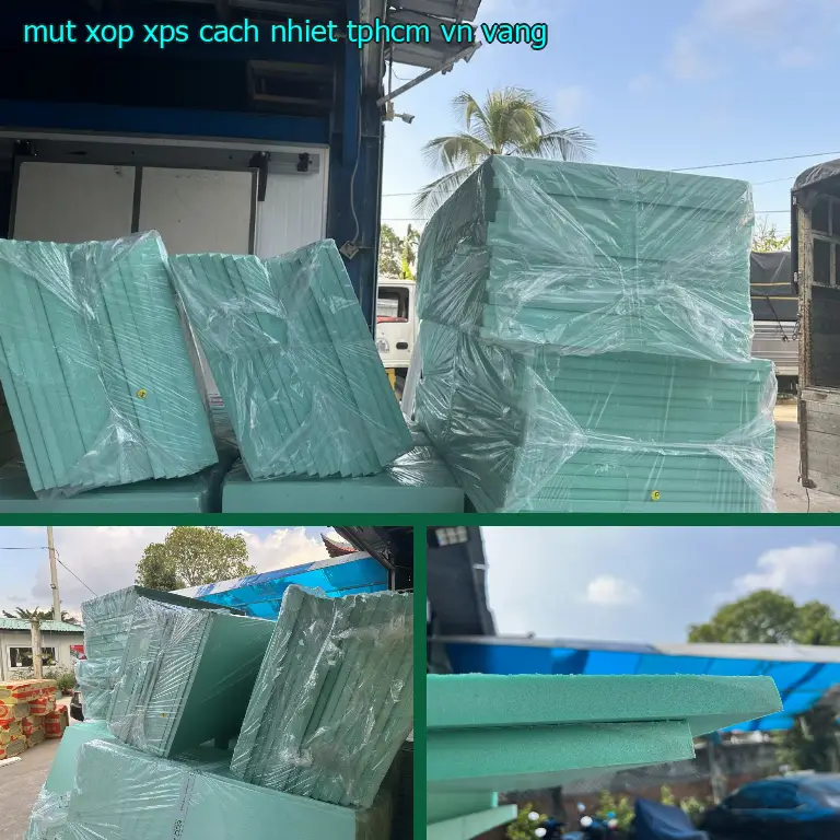 Màu sắc mút xốp XPS cách nhiệt TpHCM VN: Vàng Màu sắc mút xốp XPS cách nhiệt TpHCM VN: Vàng
