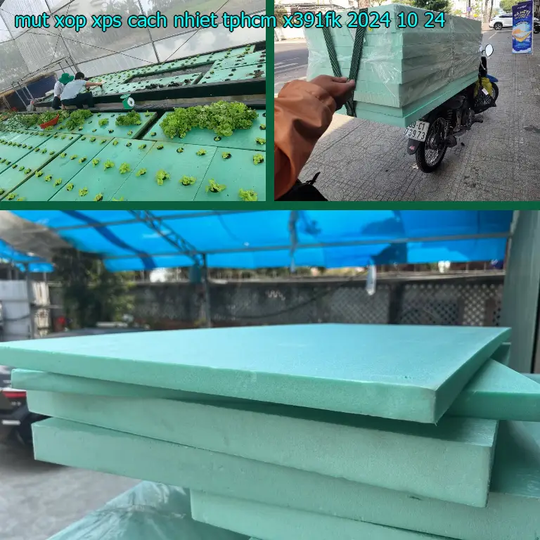 Ngày sản xuất mút xốp XPS cách nhiệt TpHCM X391FK: 2024-10-24