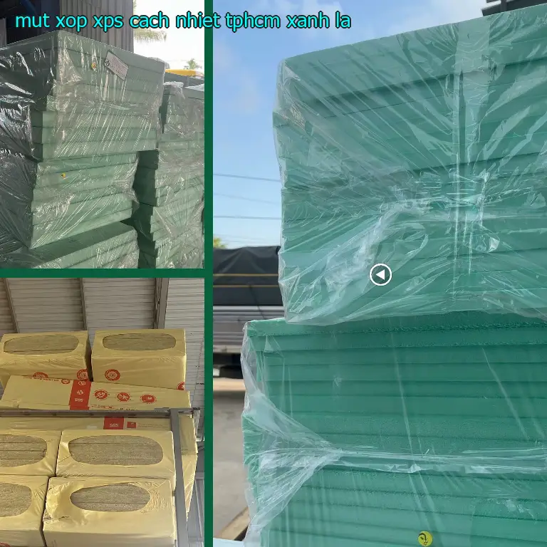 Mút xốp XPS cách nhiệt TpHCM Xanh lá
