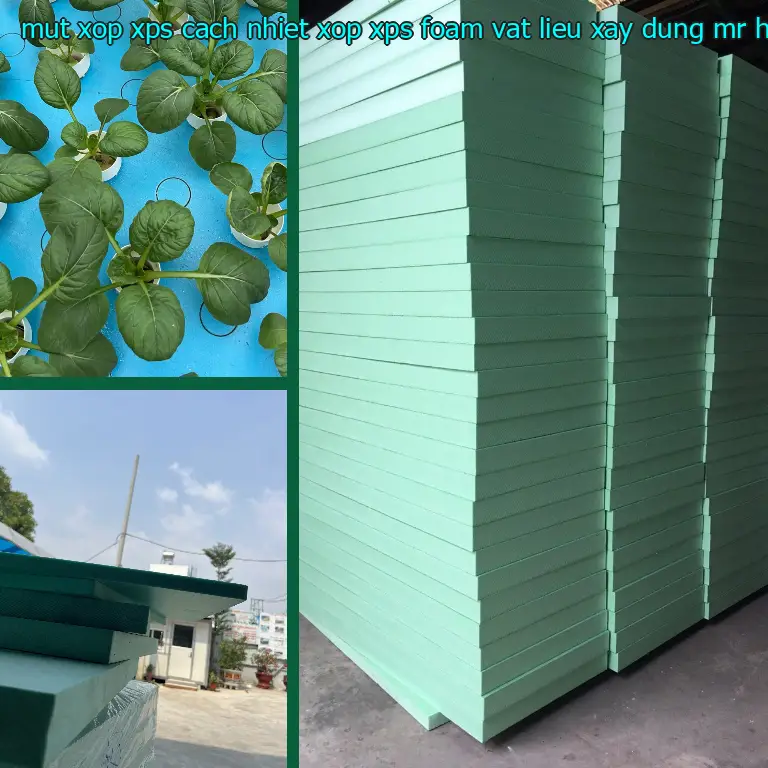Nhà cung cấp mút xốp XPS cách nhiệt Xốp XPS Foam: Vật Liệu Xây Dựng Mr.HẢI