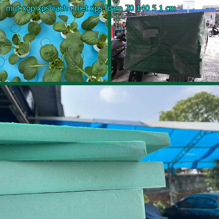 Kích thước mút xốp XPS cách nhiệt XPS Foam: 70*140*5.1 cm