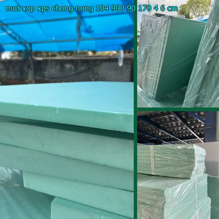 Kích thước mút xốp XPS chống nóng 104.900₫: 90*170*4.6 cm Kích thước mút xốp XPS chống nóng 104.900₫: 90*170*4.6 cm
