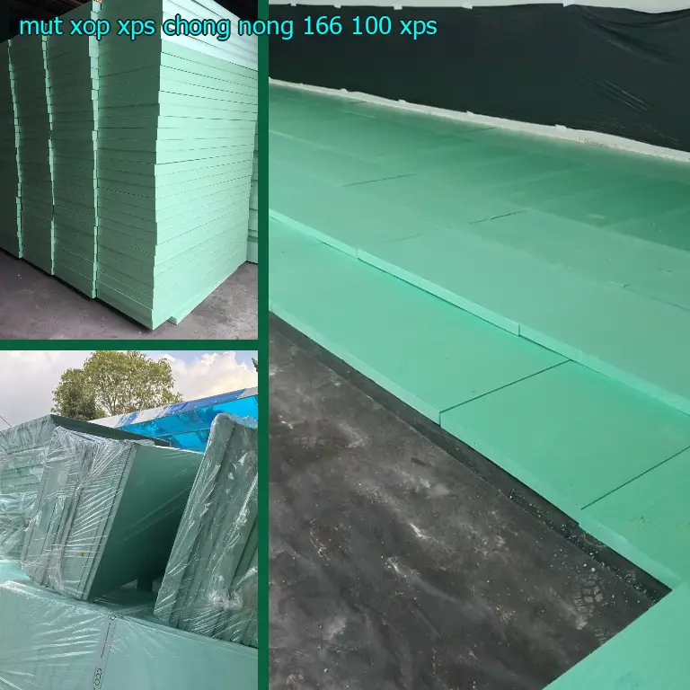 Chất liệu mút xốp XPS chống nóng 166.100₫: XPS