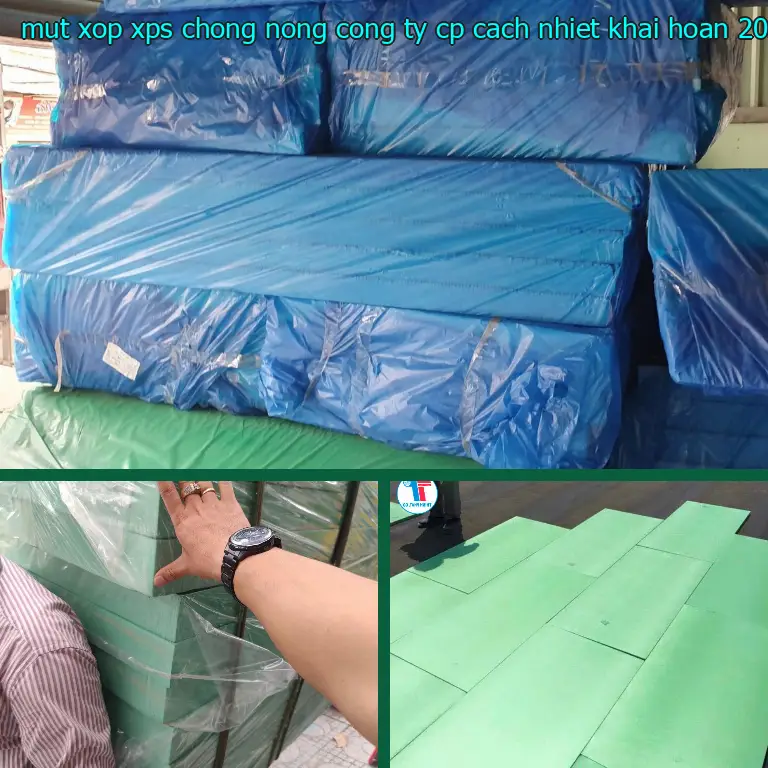 Ngày sản xuất mút xốp XPS chống nóng Công ty CP cách nhiệt Khải Hoàn: 2024-11-01 Ngày sản xuất mút xốp XPS chống nóng Công ty CP cách nhiệt Khải Hoàn: 2024-11-01