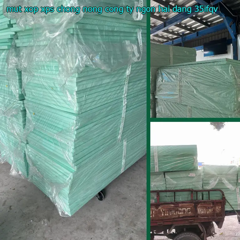 Model mút xốp XPS chống nóng Công ty Ngọn Hải Đăng: 35IFQV Model mút xốp XPS chống nóng Công ty Ngọn Hải Đăng: 35IFQV