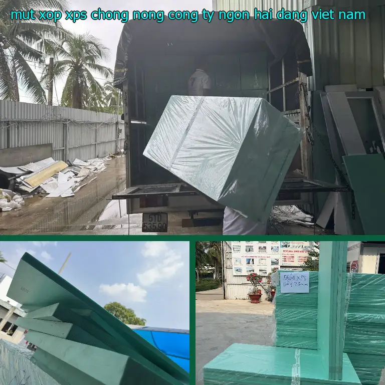 Xuất xứ mút xốp XPS chống nóng Công ty Ngọn Hải Đăng: Việt Nam Xuất xứ mút xốp XPS chống nóng Công ty Ngọn Hải Đăng: Việt Nam