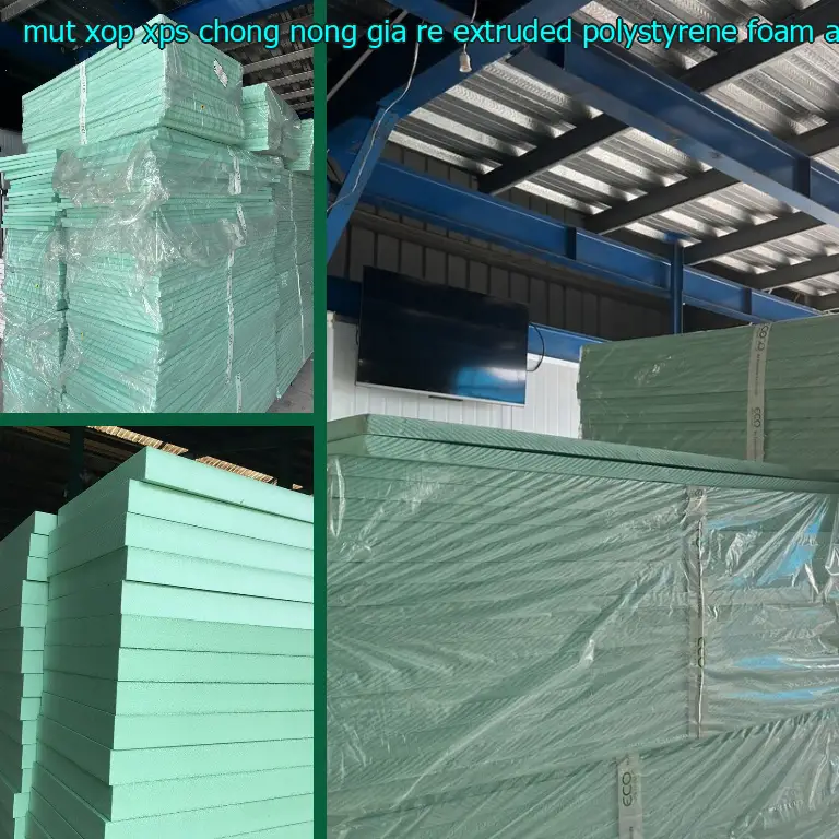 Model mút xốp XPS chống nóng giá rẻ Extruded Polystyrene Foam: AFMZPT