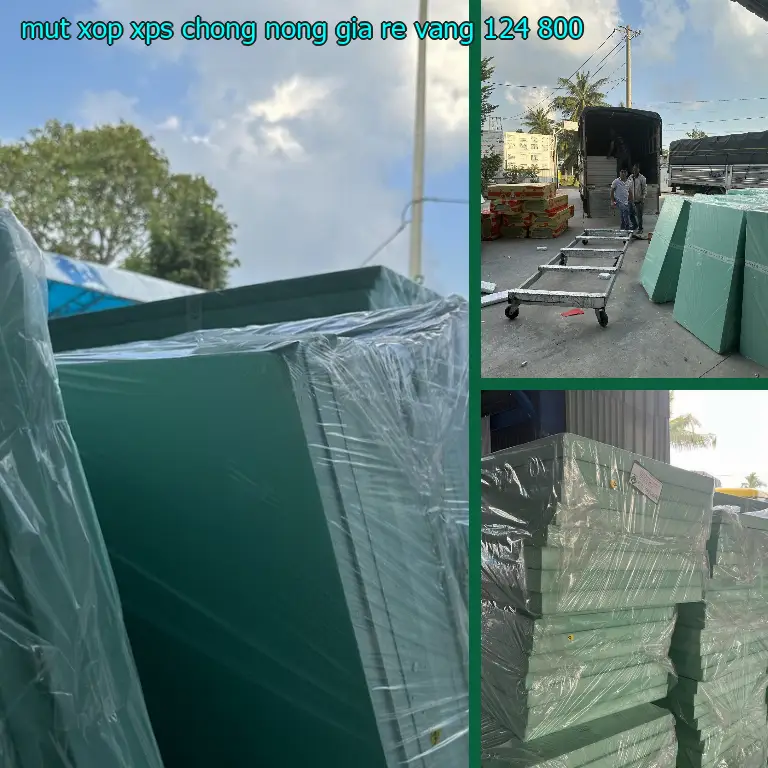 Đơn giá mút xốp XPS chống nóng giá rẻ Vàng: 124.800₫ Đơn giá mút xốp XPS chống nóng giá rẻ Vàng: 124.800₫