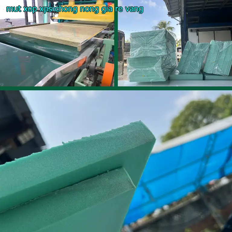 Mút xốp XPS chống nóng giá rẻ Vàng