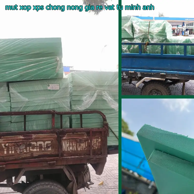 Mút xốp XPS chống nóng giá rẻ Vật tư Minh Anh