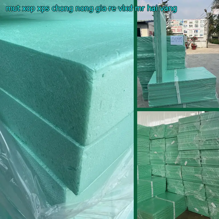 Màu sắc mút xốp XPS chống nóng giá rẻ VLXD Mr.HẢI: Vàng Màu sắc mút xốp XPS chống nóng giá rẻ VLXD Mr.HẢI: Vàng