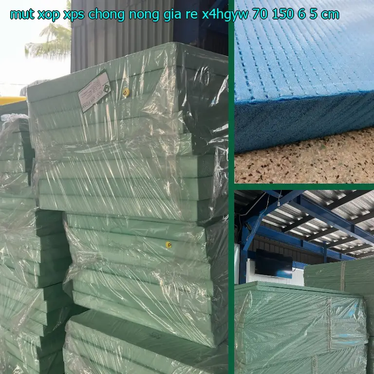 Kích thước mút xốp XPS chống nóng giá rẻ X4HGYW: 70*150*6.5 cm Kích thước mút xốp XPS chống nóng giá rẻ X4HGYW: 70*150*6.5 cm
