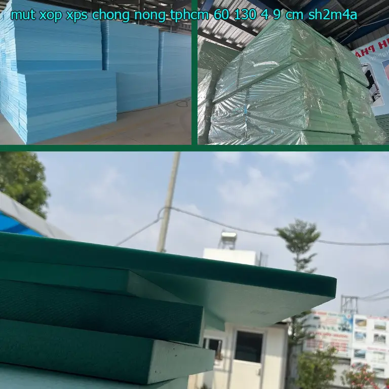 Model mút xốp XPS chống nóng TpHCM 60*130*4.9 cm: SH2M4A Model mút xốp XPS chống nóng TpHCM 60*130*4.9 cm: SH2M4A