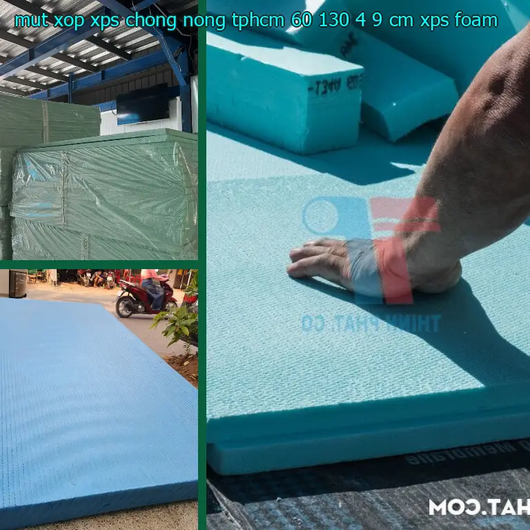 Danh mục mút xốp XPS chống nóng TpHCM 60*130*4.9 cm: XPS Foam Danh mục mút xốp XPS chống nóng TpHCM 60*130*4.9 cm: XPS Foam