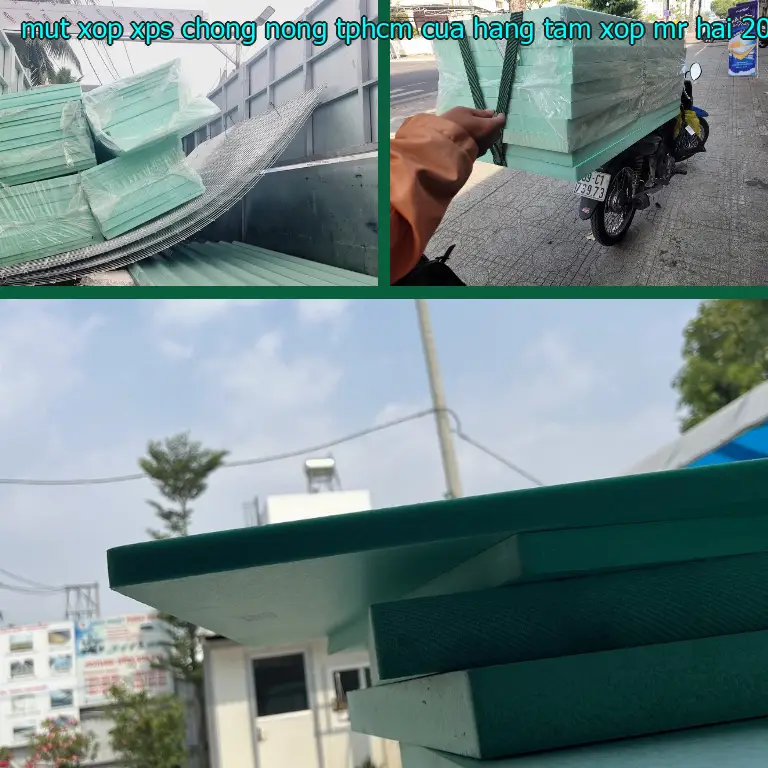Ngày sản xuất mút xốp XPS chống nóng TpHCM Cửa hàng tấm xốp Mr.HẢI: 2024-06-16