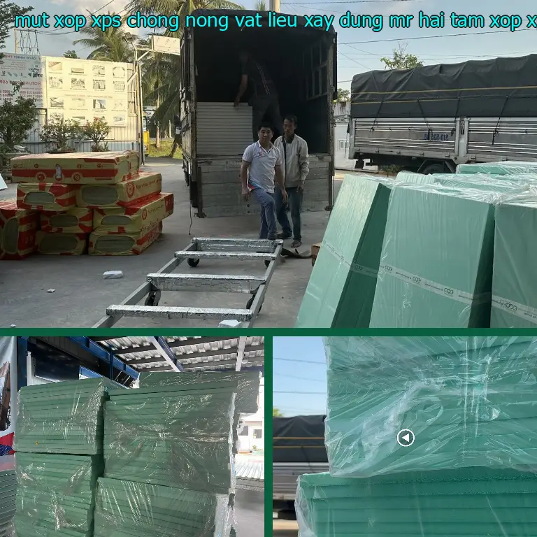 Nhà sản xuất mút xốp XPS chống nóng Vật Liệu Xây Dựng Mr.HẢI: Tấm xốp XPS DTL Việt Nam