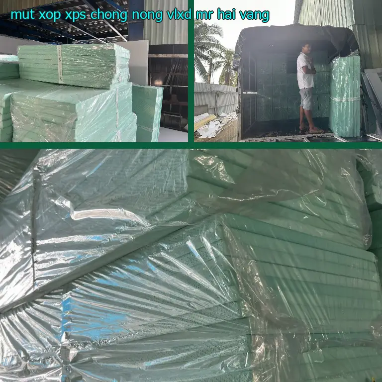 Màu sắc mút xốp XPS chống nóng VLXD Mr.HẢI: Vàng Màu sắc mút xốp XPS chống nóng VLXD Mr.HẢI: Vàng