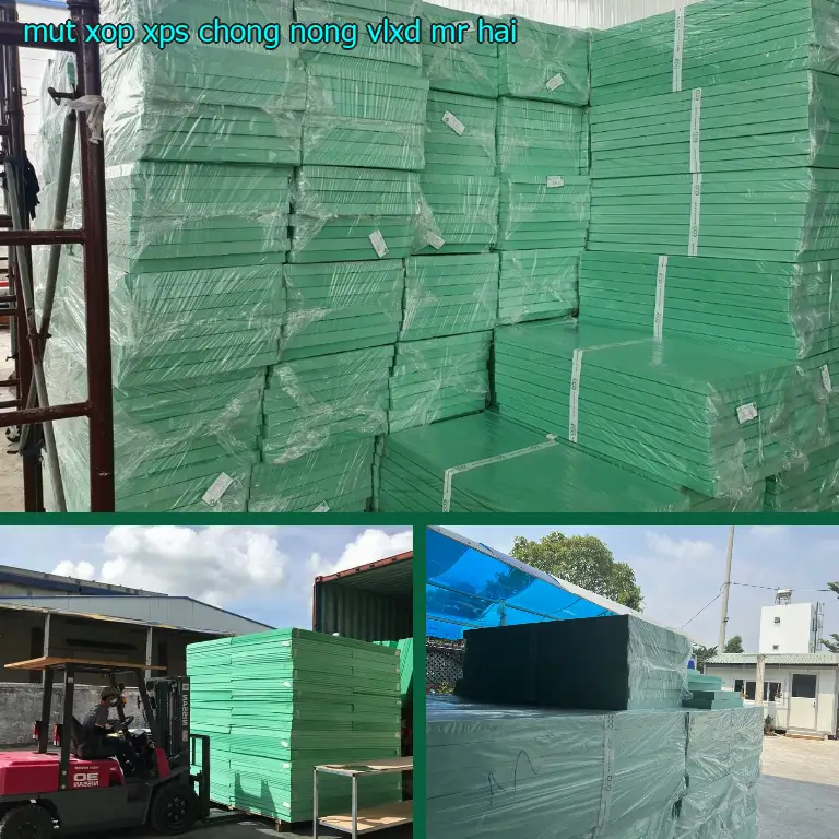 Mút xốp XPS chống nóng VLXD Mr.HẢI