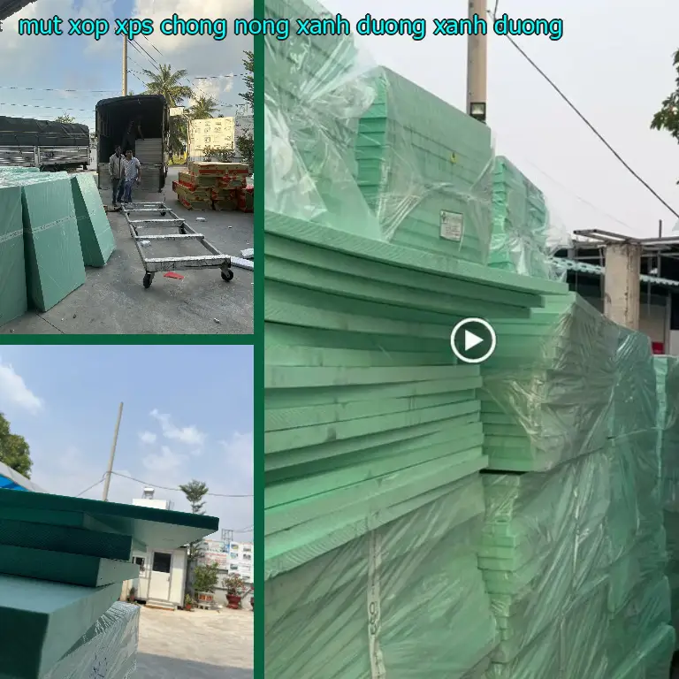 Màu sắc mút xốp XPS chống nóng Xanh dương: Xanh dương Màu sắc mút xốp XPS chống nóng Xanh dương: Xanh dương